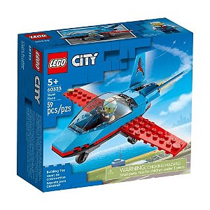 LEGO City - Avião de Acrobacias 59 Peças 60323
