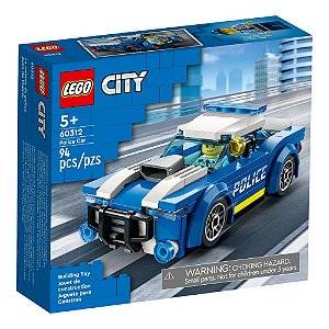 LEGO City - Carro da Polícia 94 Peças 60312