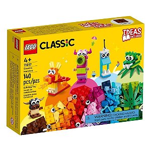 LEGO Classic - Monstros Criativos 140 Peças 11017