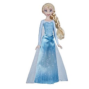Boneca Frozen Elsa Shimmer Articulada F1955 - Hasbro