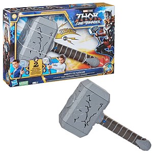 Martelo Eletrônico Mjolnir Thor Amor e Trovão F3359 - Hasbro