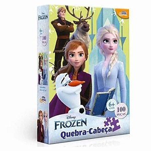 Quebra-cabeça Frozen 100 Peças 8027 - Toyster