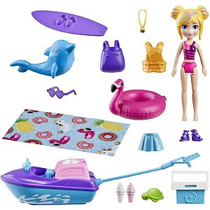 Carrinho Mattel Polly Pocket Limousine Fashion GDM19