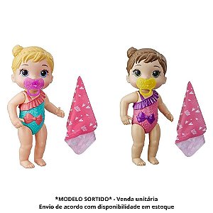 Boneca Baby Alive Banhos Carinhosos Sortidas E8716 - Hasbro