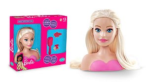 Boneca Barbie Mini Busto Styling Head com Acessórios - Pupee