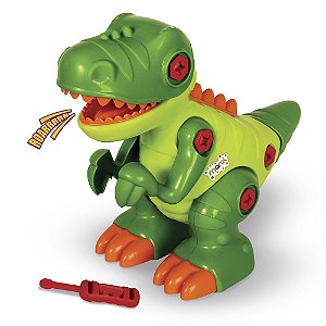 Dinossauro T-Rex Monta e Desmonta com Som - Maral