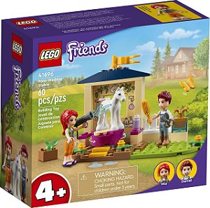 LEGO Friends - Estábulo de Banho do Pônei 60 Peças 41696