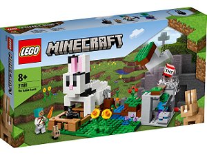 LEGO Minecraft - O Rancho do Coelho 340 Peças 21181