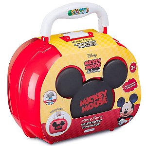 Maleta Mickey Construtor com 8 Acessórios BR1564 - Multikids