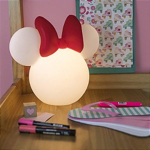 Luminária Minnie Clean - Disney