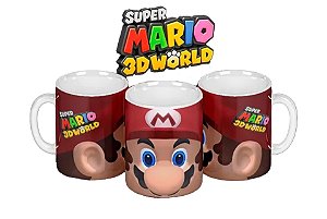 Caneca Porcelana Mario