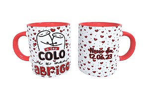 Caneca Dia dos Namorados Meu Abrigo