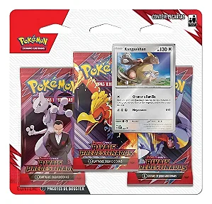 Blister Triplo EV10 Rivais Predestinados Pokémon TCG