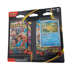 Blister Quádruplo Pokémon TCG Megaevolução