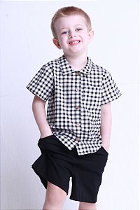 Conjunto Mauricinho Xadrez