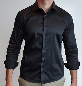 Camisa Social Manga Longa Masculina Branca - Mr Suits - Especialista em  vestir bem