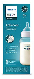 KIT MAMADEIRA ANTI CÓLICA  260ML+BICO 3 //