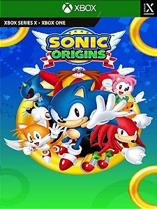 sonic origins xbox one e xbox series s/x mídia digital