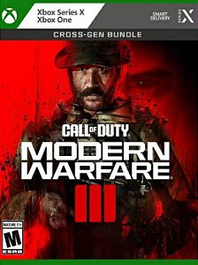CALL OF DUTY: MODERN WARFARE 3 - III - EDIÇÃO COFRE Xbox One e Series x|s