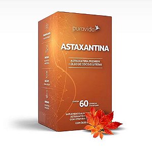 Astaxantina 60 Caps Pura Vida