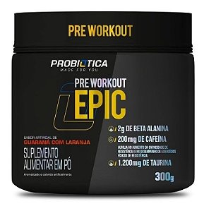 Épic 300g Pré Treino - Probiótica