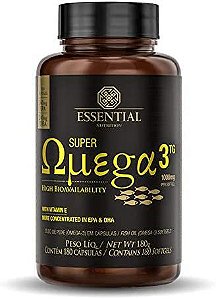 Super Ômega 3 TG 180 Caps Essential Nutrition
