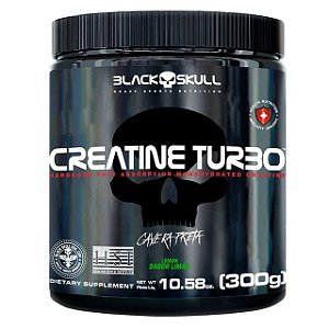 Creatina Turbo 300g Black Skull