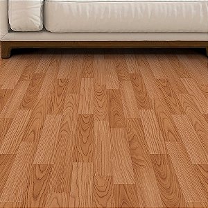 Piso Vinílico Em Manta M2 Amadeirado Manta/1m2 - Mogno Semi Brilho