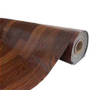 Piso Vinílico em Manta ULTRA RESISTENTE - Cor Nogueira Fosco - Medida 1m x 5metros