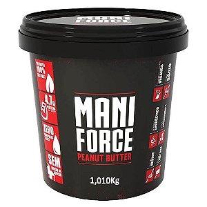 Pasta de amendoim integral Mani Force 1,010kg - Lisa
