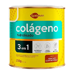 Colágeno Hidrolisado 3x1 250g  QUALYNUTRI