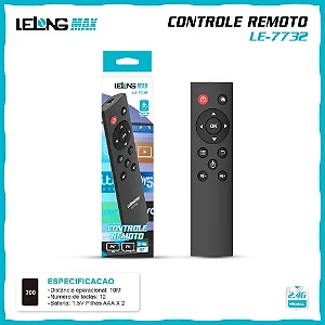 CONTROLE UNIVERSAL TV Android / TV BOX / LE-7732