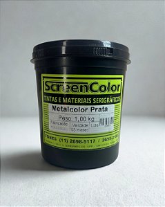 TINTA PIGMENTADA METALCOLOR PRATA GENESIS 900 ML