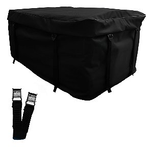 Bagageiro Maleiro de Teto 340 litros Universal + Cinta de Carga