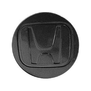 Calotinha 58mm Centro de Roda Honda FIT Civic City WRV Grafite