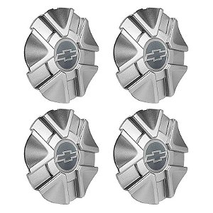 Jogo Calotinha Astra Sport 2002 Aro 16 Emblema GM Resinado Cinza