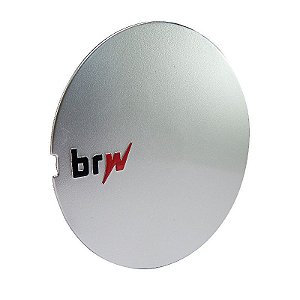 Calota Central BRW Roda Esportiva Aranha 890 Prata