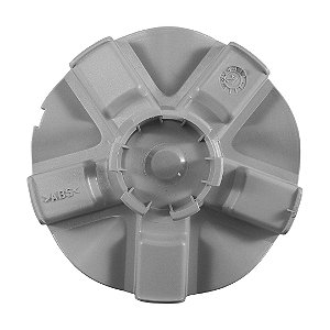 Jogo Calota Central Garra Baixa Astra GSI Big Rodas BRW 180 Emblema GM Resinado Cinza
