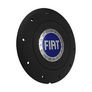 Calota Central Roda de Ferro Emblema Fiat Azul Modelo Amarok Aro 13 14 15