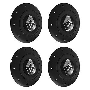 Jogo Calota Central Roda de Ferro Renault Modelo Amarok Aro 13 14 15