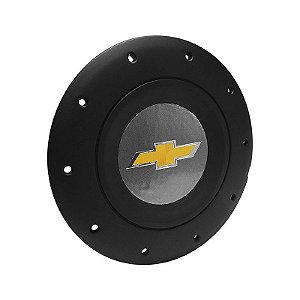 Calota Central Roda de Ferro GM Chevrolet Emblema Grafite Modelo Amarok Aro 13 14 15