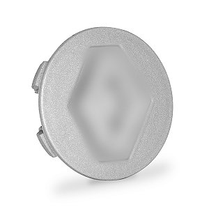Calotinha 55mm Centro de Roda Renault Sandero Logan Clio Prata
