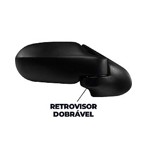 Par Retrovisor Fiat Uno Fire Flex 2006 a 2011 4P com Controle