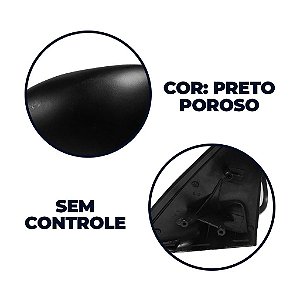 Par Retrovisor Gol Saveiro Bola 4 portas 1995 1999 s/controle