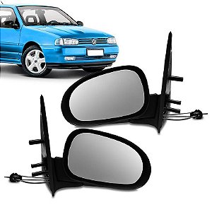 Par Retrovisor Gol Saveiro Bola 4 portas 1995 1999 c/controle