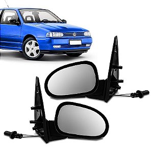 Par Retrovisor Gol Parati Bola 2 portas 1995 1999 c/controle