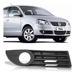 Grade Para-choque VW Polo 2007 a 2012 C/furo Milha