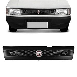Grade Dianteira Frontal Uno Fire Fiorino 1991 a 2004 + Emblema Fiat