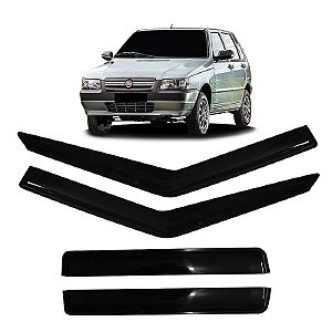 Calha De Chuva Fiat Uno 2004 A 2010 Ecoflex 4 Portas