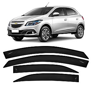 Calha De Chuva Defletor GM Onix E Prisma 2012 Até 2019 Fumê